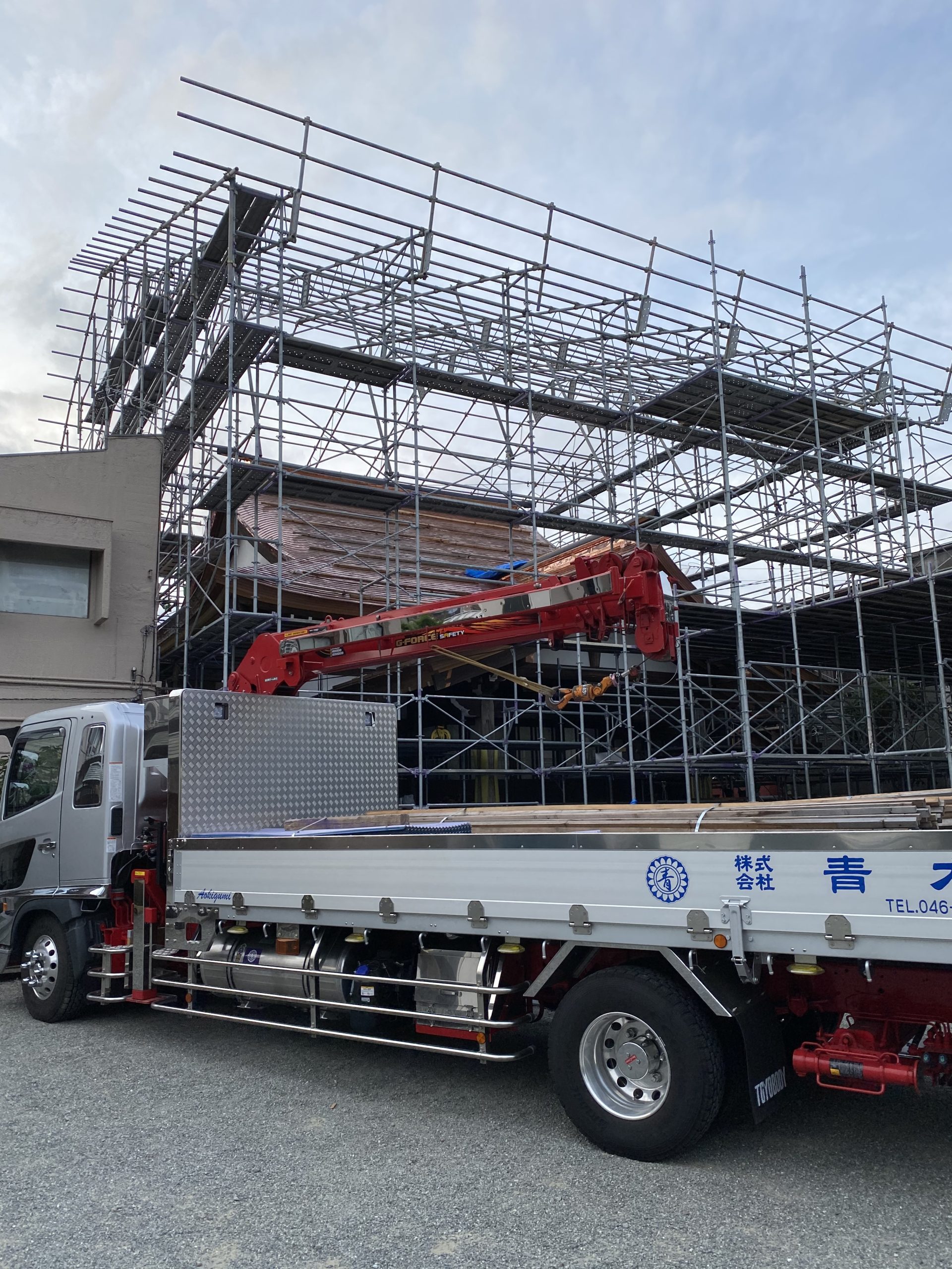 K.O教会 払作業初日