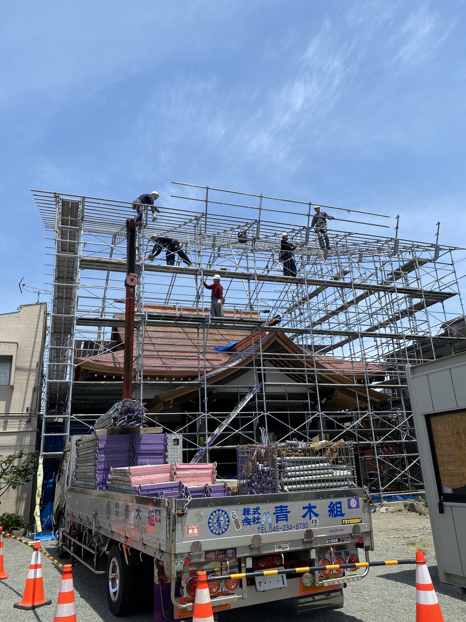 K.O教会 払作業２日目